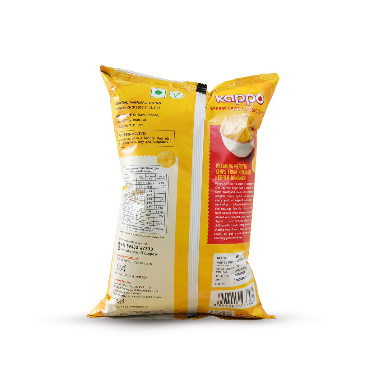 Banana Chips - Classic Salted 250g